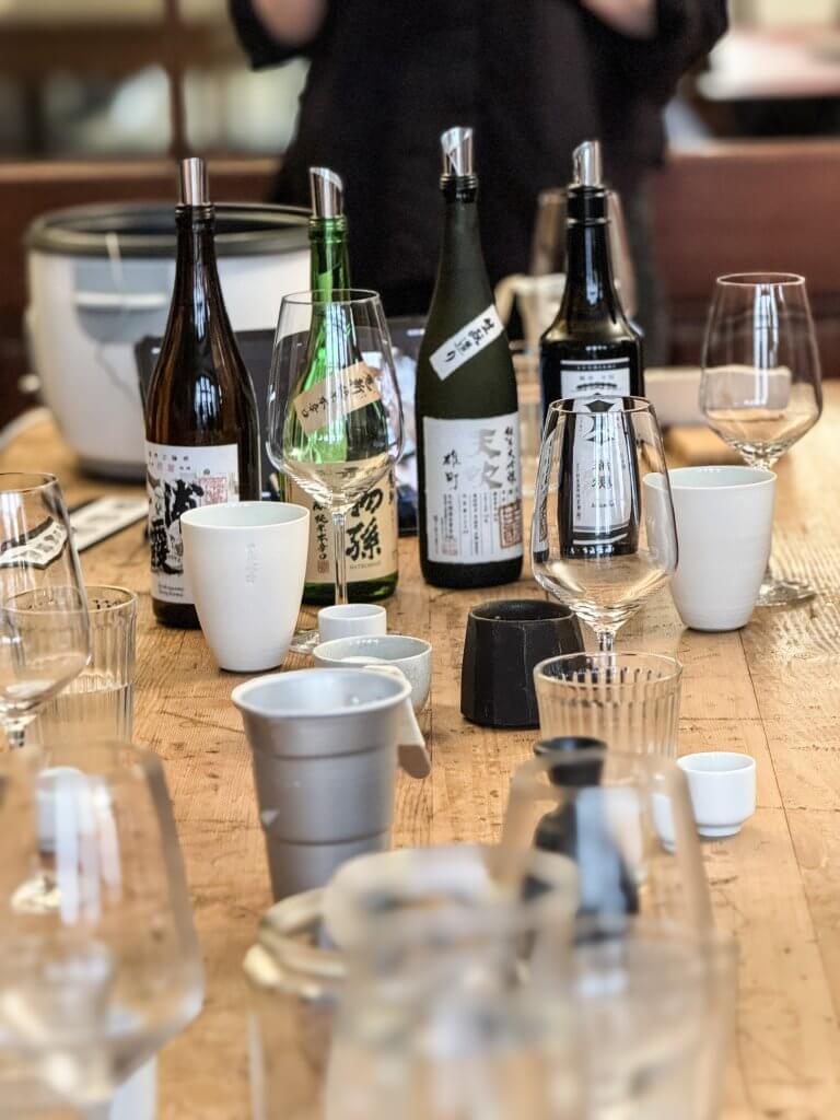 Sake Degustation im Homu Basel 20204