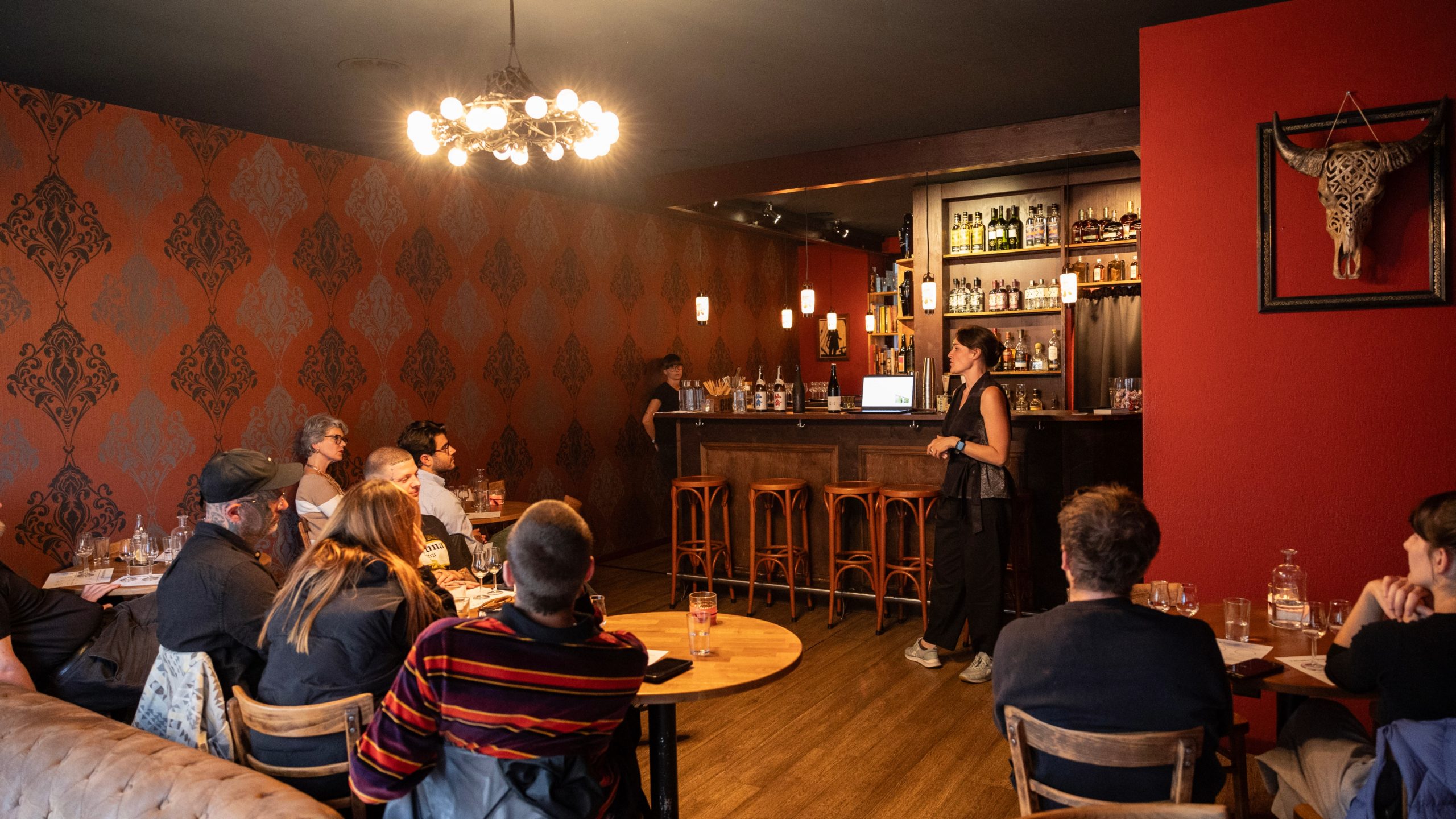 öffentliche Sake-Tasting im Ange's Share Basel, 2023